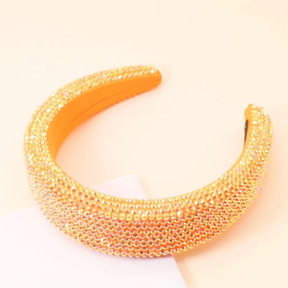 BUNDLE 2 ITEMS FOR $10 Girls orange decor hair hoop